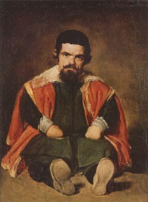 Diego Velazquez A Dwarf Sitting on the Floor (mk08) Spain oil painting art